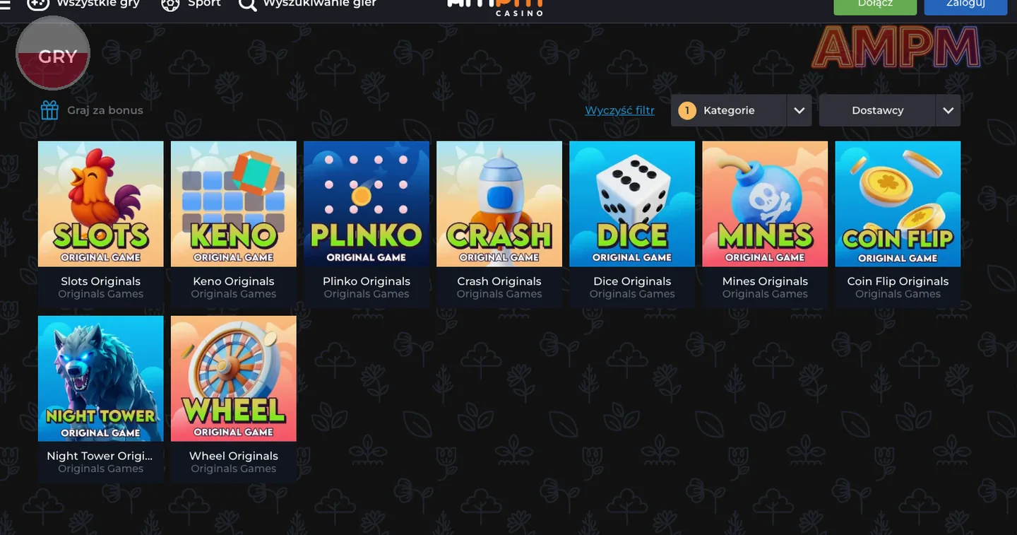 gry i automaty – AMPM Casino: wymagania wiekowe i dane potrzebne do ko